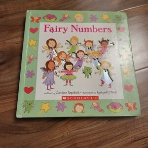 Scholastic Fairy Numbers Book - Colorful Cover